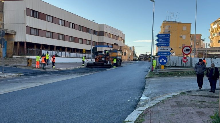 asfalto strade agrigento 2025