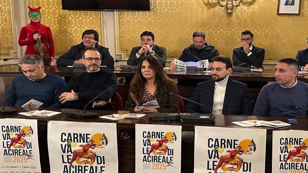 carnevale acireale conferenza stampa 2025