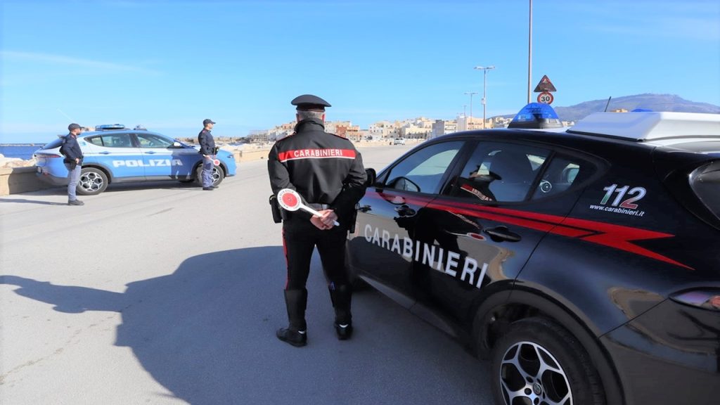 polizia e carabinieri trapani
