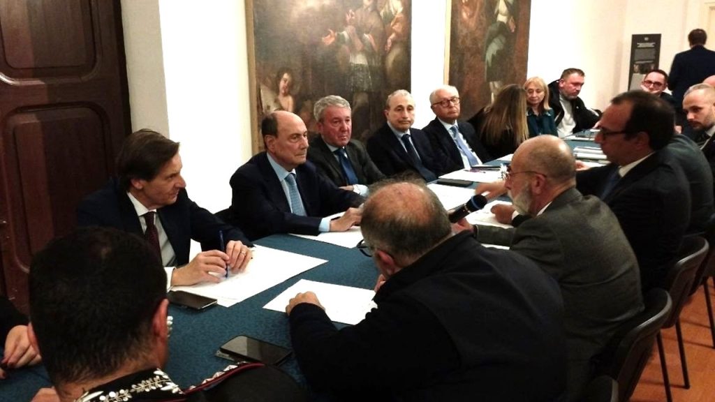 schifani vertice prefettura 2025