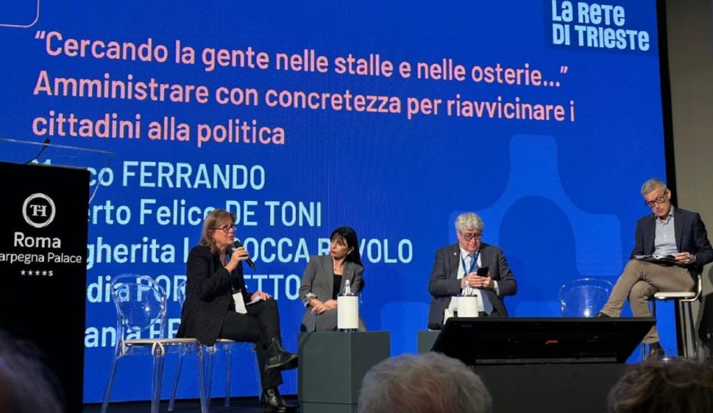 Margherita La Rocca Ruvolo, Roma, rete amministratori cattolici