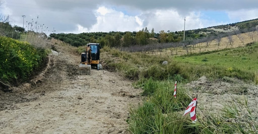 Strada Nadore inizio lavori