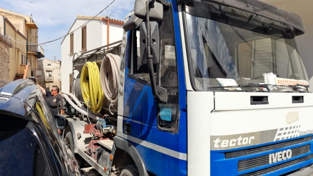autobotte protezione civile sciacca