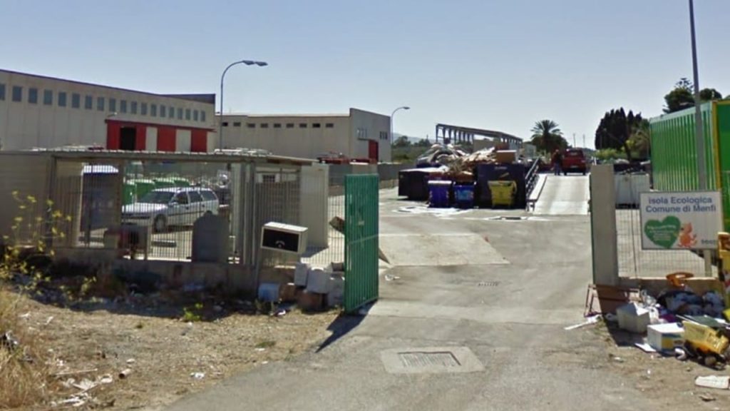menfi centro raccolta rifiuti 2025