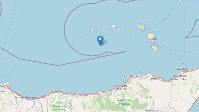 terremoto eolie 2025