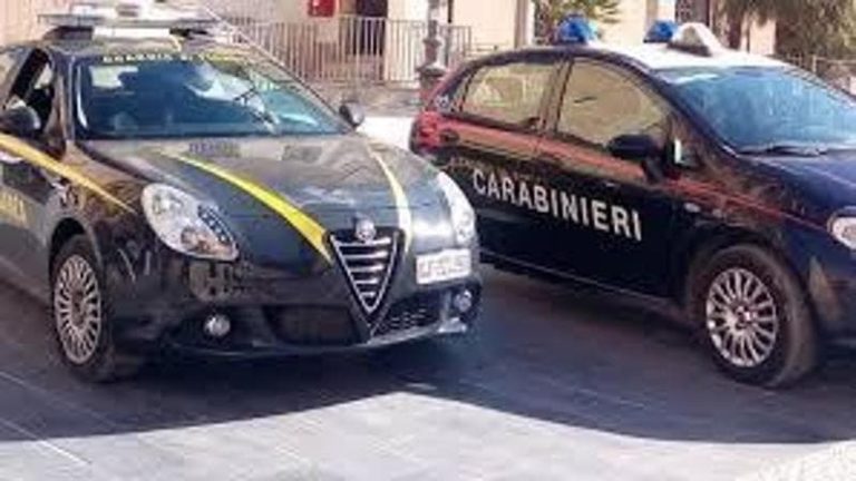 Guardia Finanza e Carabinieri Messina e Catania