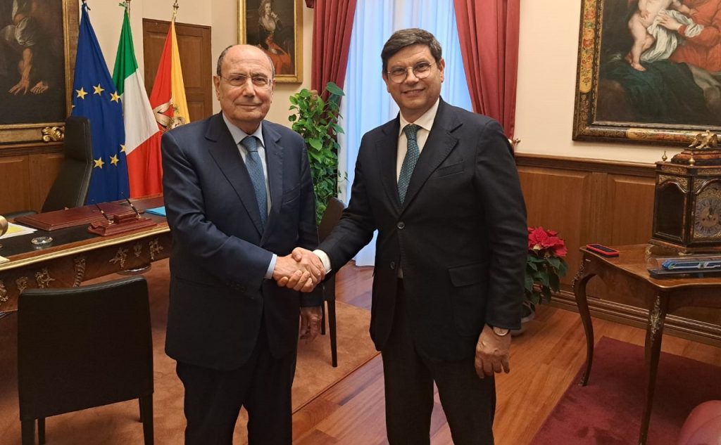 Il presidente Schifani e il presidente di Airgest Ombra(0)