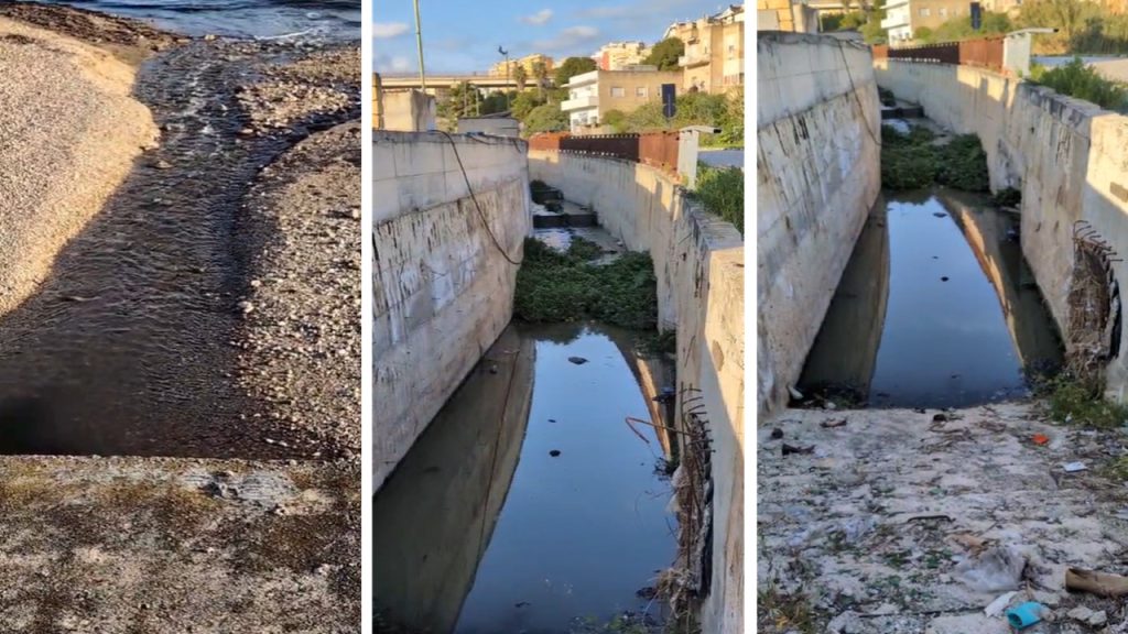 cansalamone fogna a cielo aperto 2025