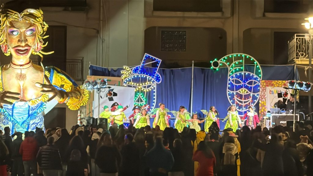 carnevale lucca sicula 2025 palco