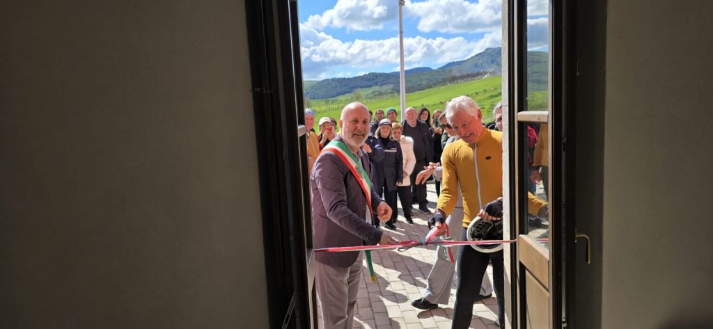 inaugurazione pista ciclabile sambuca 2025