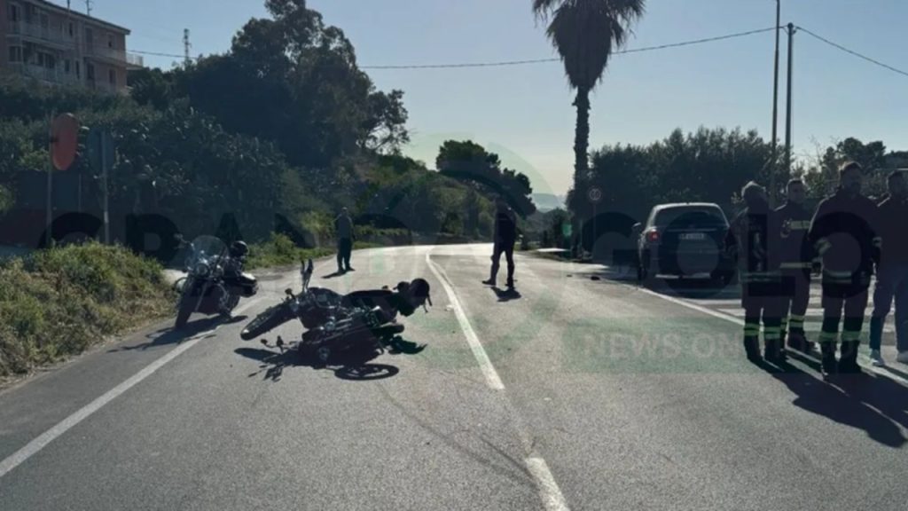 incidente moto 115 2025
