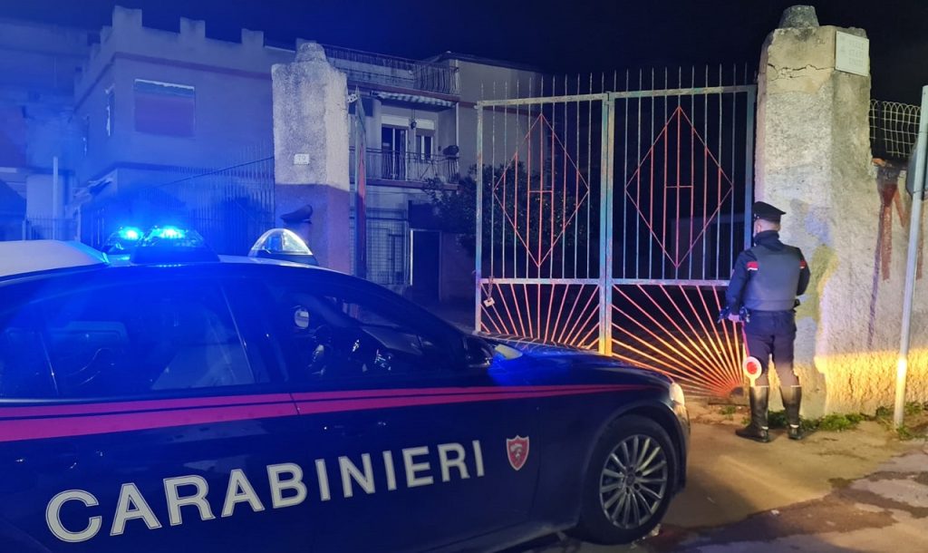 Carabinieri Favara irruzione