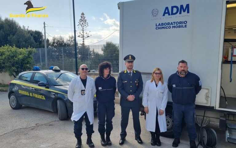 Guardia Finanza sequestro carburante