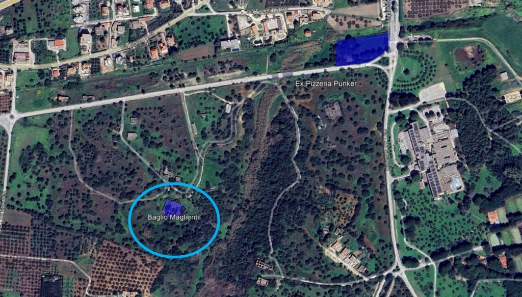 baglio maglienti e punker piantina