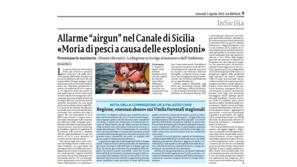 la sicilia airgun 2025