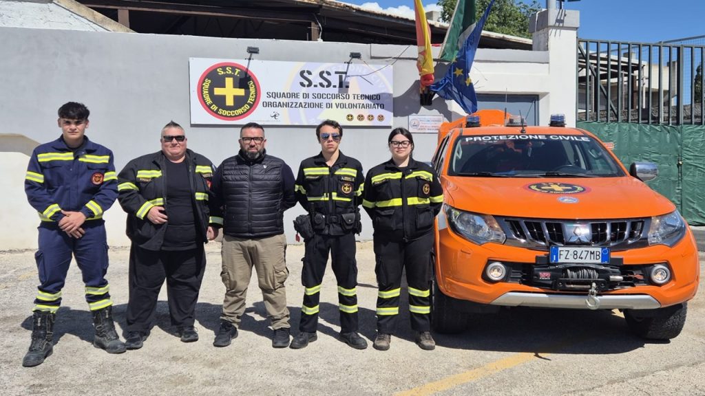 volontari sciacca per funerali papa 2025