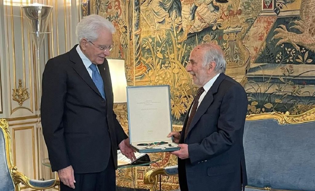 Pumilia Mattarella onorificenza