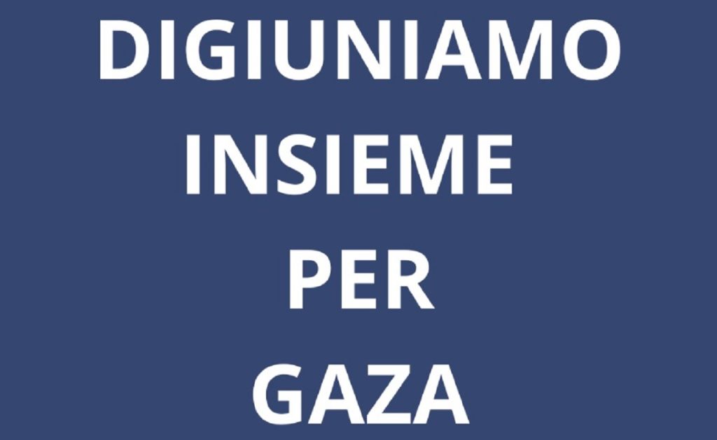 digiuniamo insieme per gaza