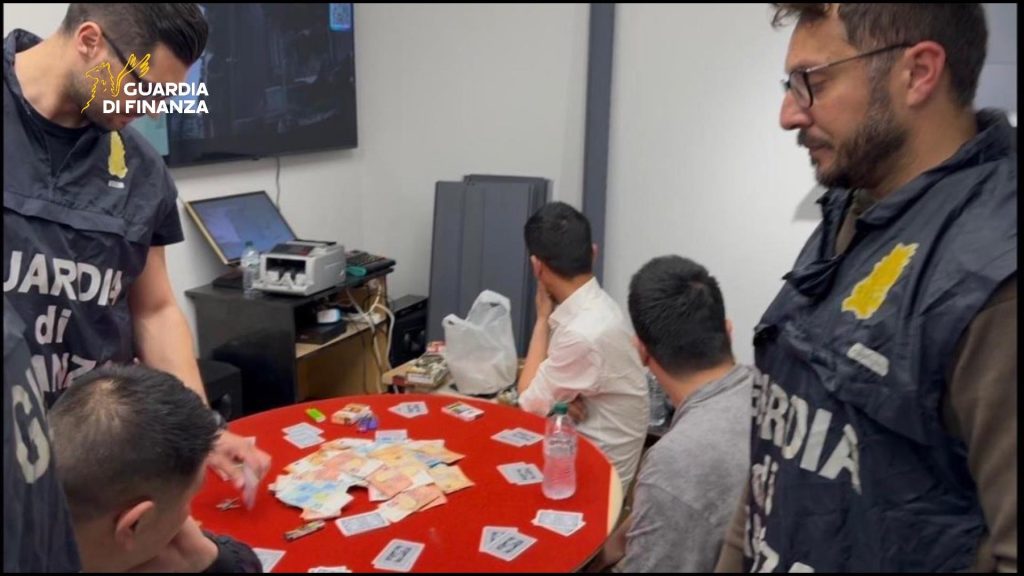 finanza palermo bisca clandestina 2025