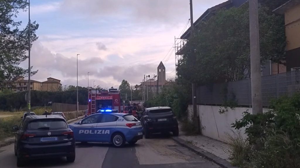 incendio casa riposo caltagirone 2025