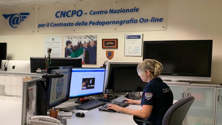polizia postale pedopornografia