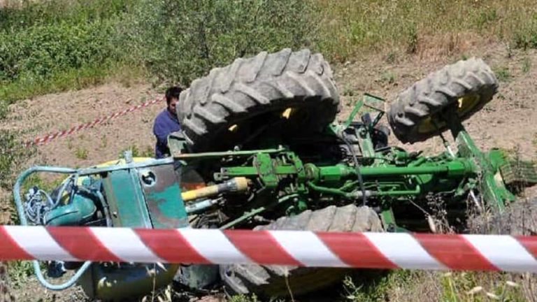 Incidente trattore