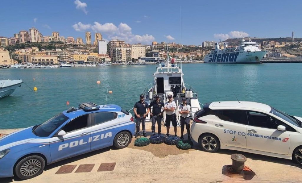 Pesca ricci Porto Empedocle