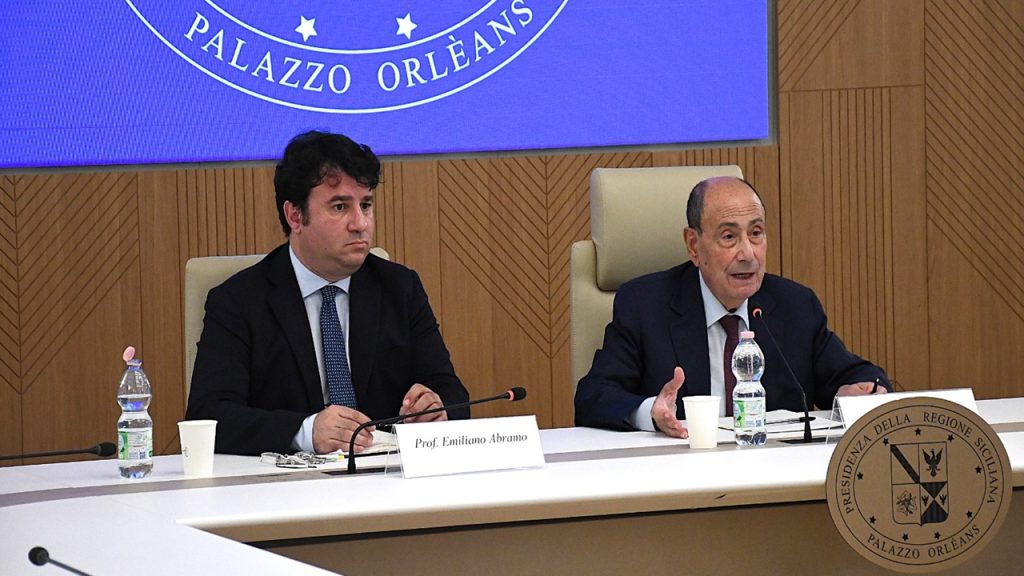Presidente Schifani ed Emiliano Abramo 2025