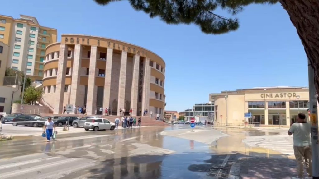 condotta idrica agrigento scoppiata 2025