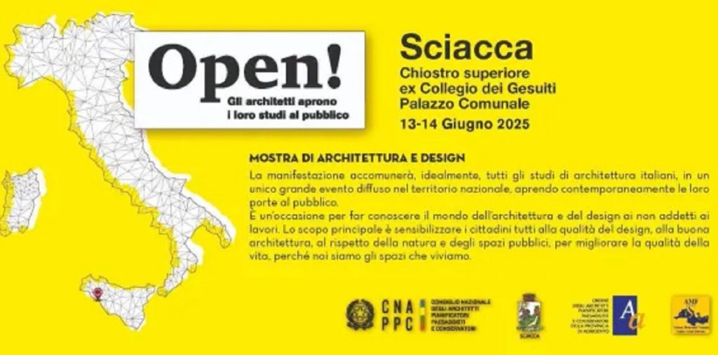 locandina open architetti