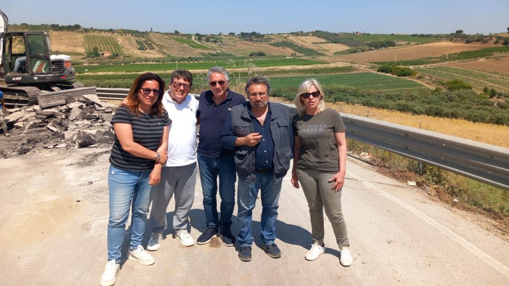 menfi sopralluogo strada porto palo 2025