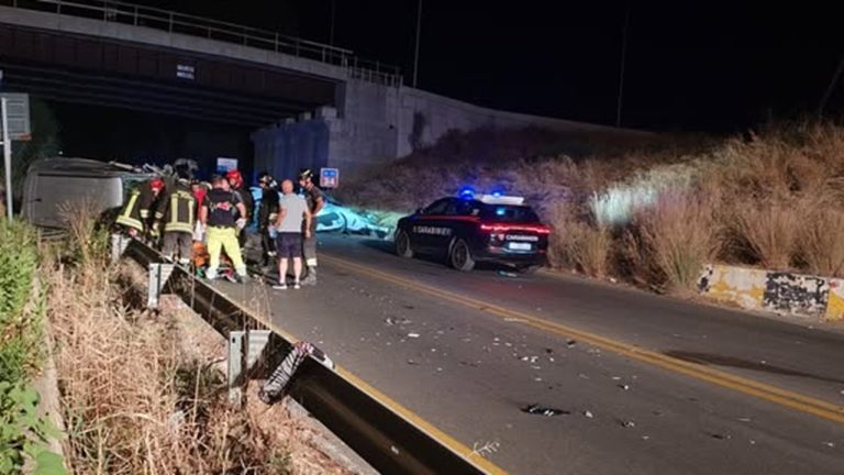 incidente stradale 115 luglio 2025