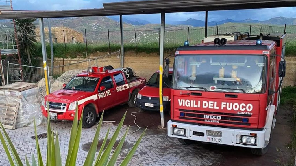 cianciana vigili del fuoco