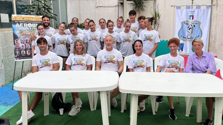conferenza stampa aerobic competition 2025