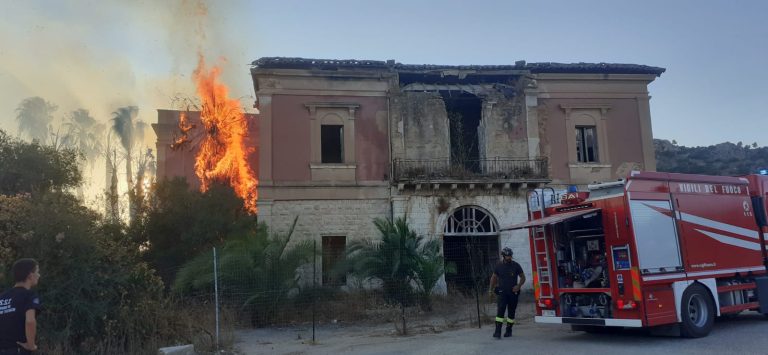 incendio marchesa ex istituto agrario