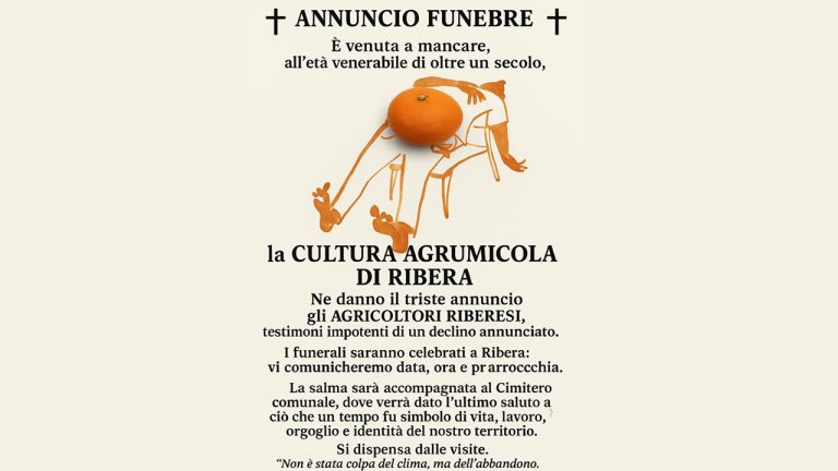 manifesto funebre agricoltura 2025