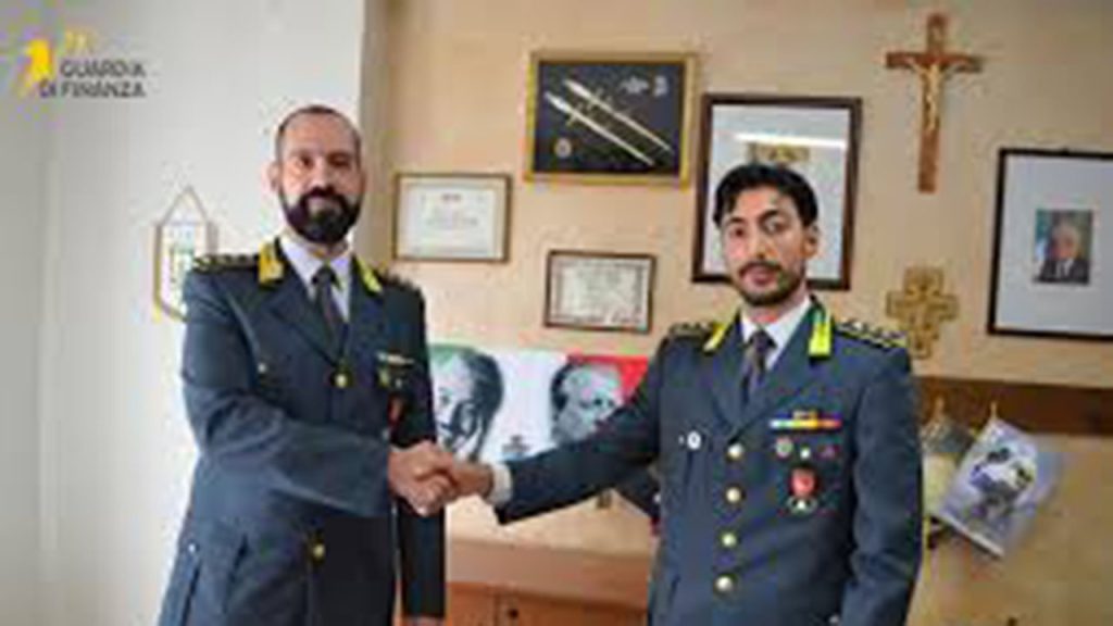 Stefano Lupo Guarda Finanza Comandante Sciacca