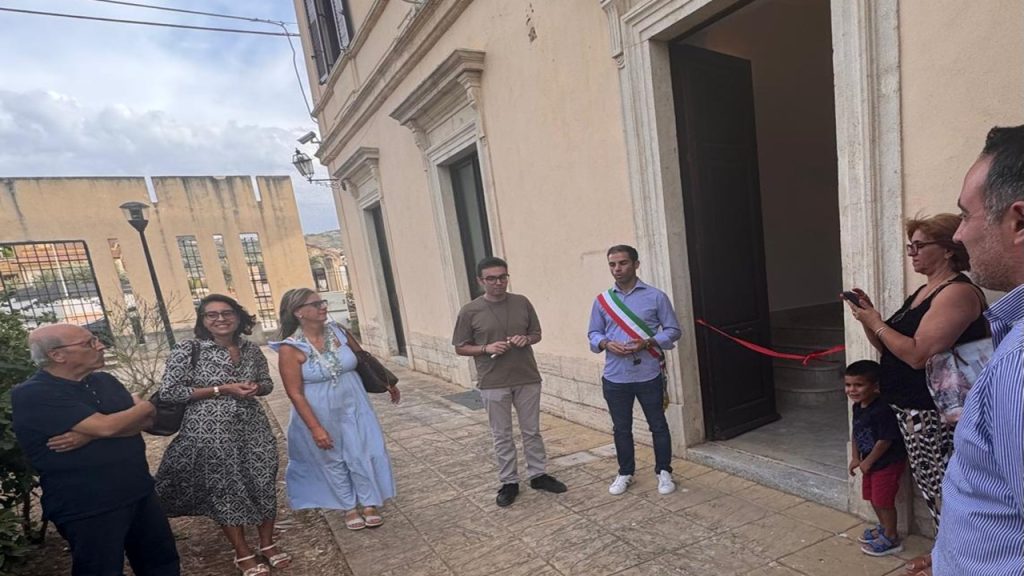 burgio inaugurazione biblioteca 2025