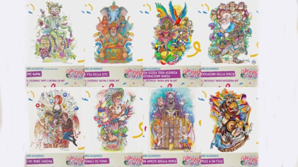 Bozzetti carnevale 2026
