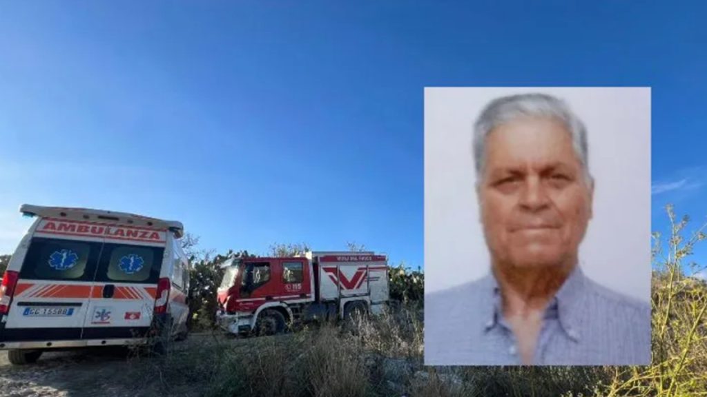 anziano scomparso raffadali 2025