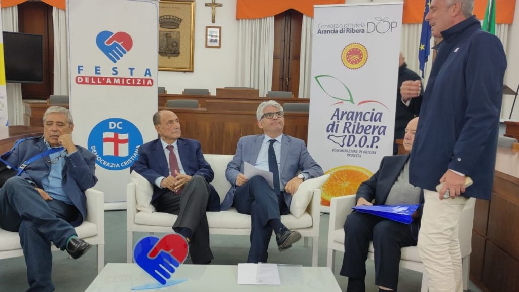 schifani con pace ruvolo e cuffaro 2025