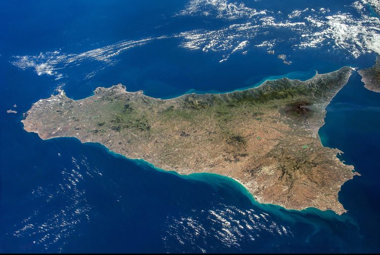 sicilia dall'alto