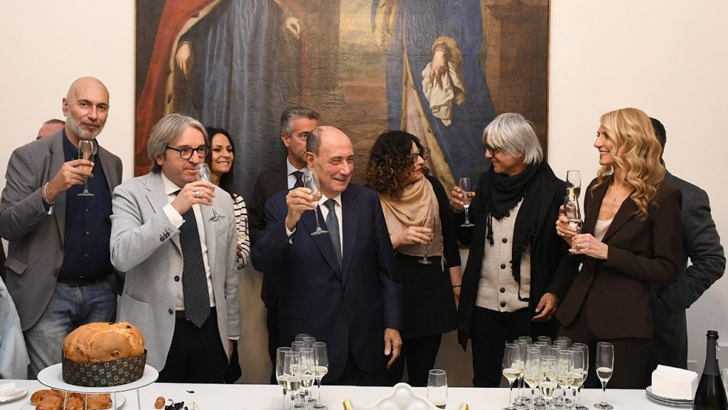 Schifani conferenza stampa di fine anno con i giornalisti 2025