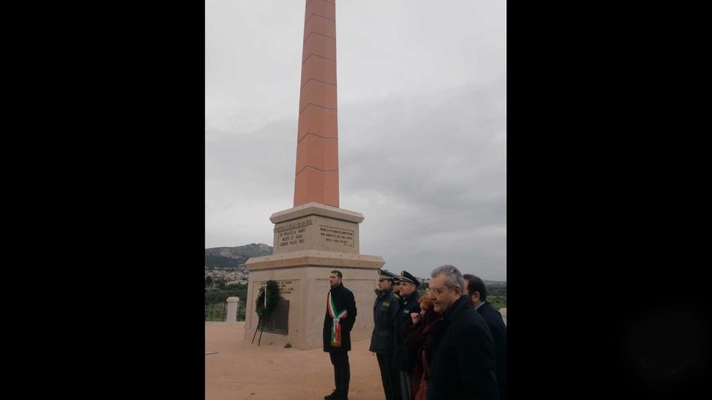 colonna votiva Sciacca inaugurazione