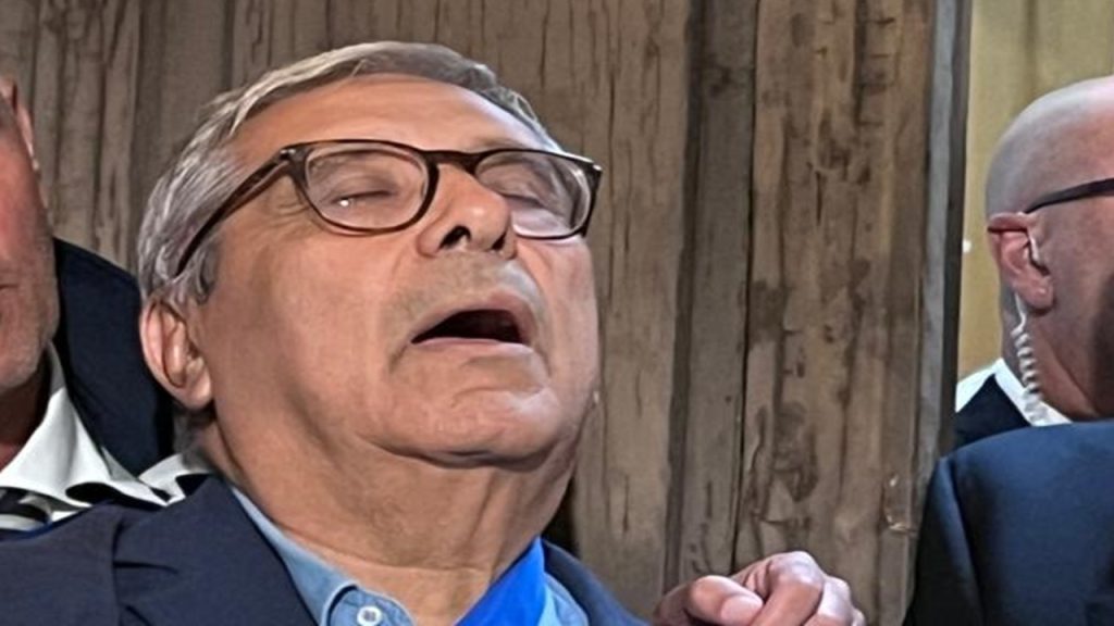 cuffaro che prega 2025