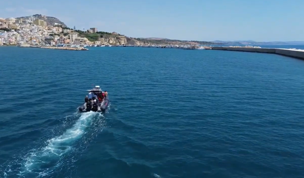 porto sciacca dal mare