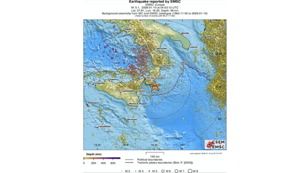 mappa sismicita home