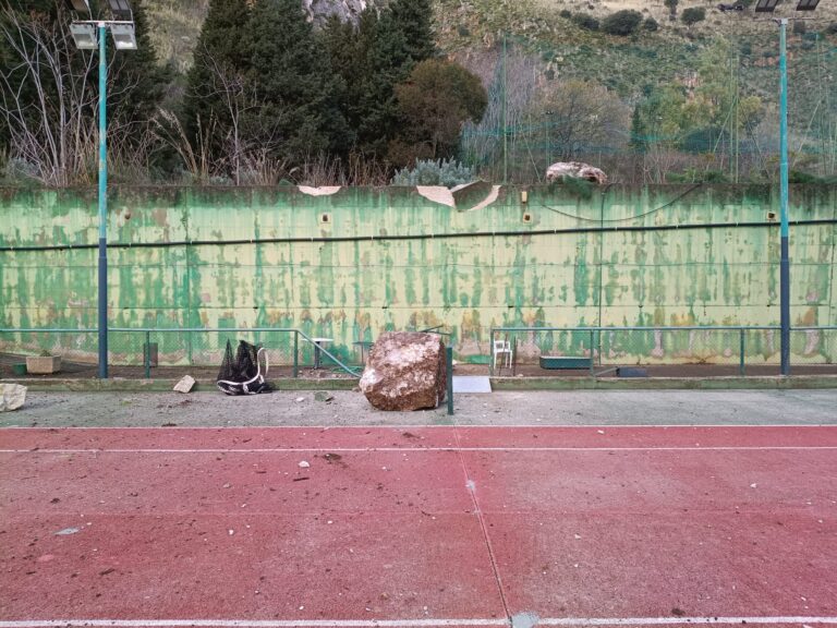 Cedimento circolo del tennis