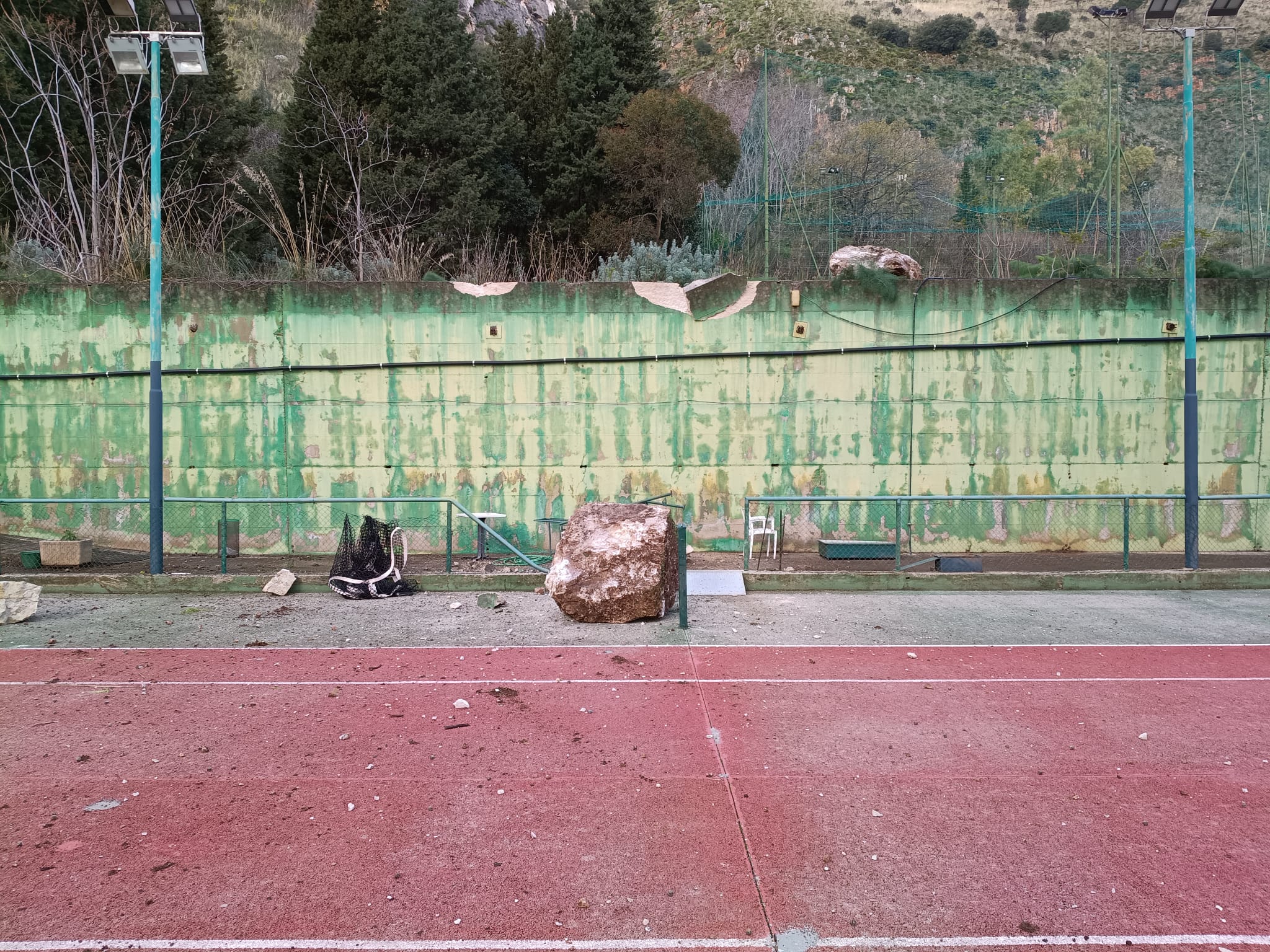 Cedimento circolo del tennis