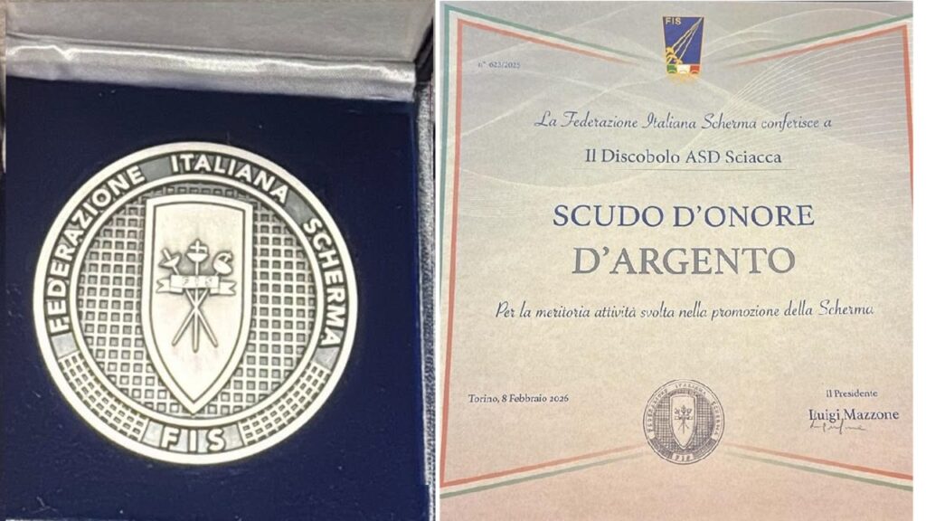 scudo d'onore federscherma 2026